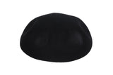 Dent Beret in Black Wool - CLYDE