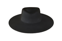 Dai Hat in Black Wool - 2 left - CLYDE