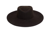 Dai Hat in Brown Melange Wool - CLYDE