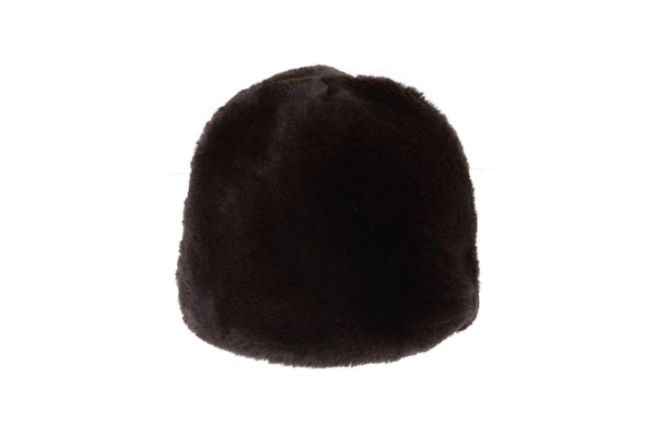Faux Fur Toque in Mink - CLYDE