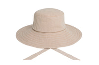 Len Hat in Brown Stripe - 2 left - CLYDE