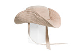 Len Hat in Brown Stripe - 6 left - CLYDE