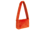 Minerva Bag in Newt Orange Shearling - CLYDE