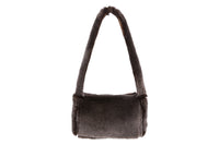 Minerva Bag in Mole Silver Tip Shearling - 2 left - CLYDE