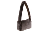 Minerva Bag in Mole Silver Tip Shearling - 2 left - CLYDE