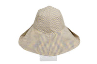 Iona Hat in Yellow Check - 1 left - CLYDE