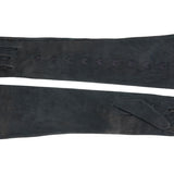 Moonlight Gloves in Soft Black Lambskin w. Hearts - CLYDE