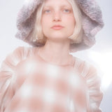 Collina Strada x Clyde Mala Hat in Lavender Plaid - CLYDE