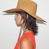 Ange Hat in Tiger Eye