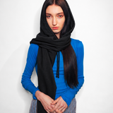 Everybody.World x CLYDE Hoodie Scarf in Black