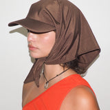 Brim Scarf in Brown