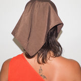 Brim Scarf in Brown