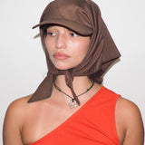 Brim Scarf in Brown