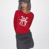 Ice Hat in Grey Faux Chinchilla - CLYDE