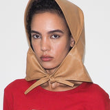 Bonnet in Tan Lambskin - CLYDE