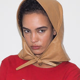 Bonnet in Tan Lambskin - CLYDE