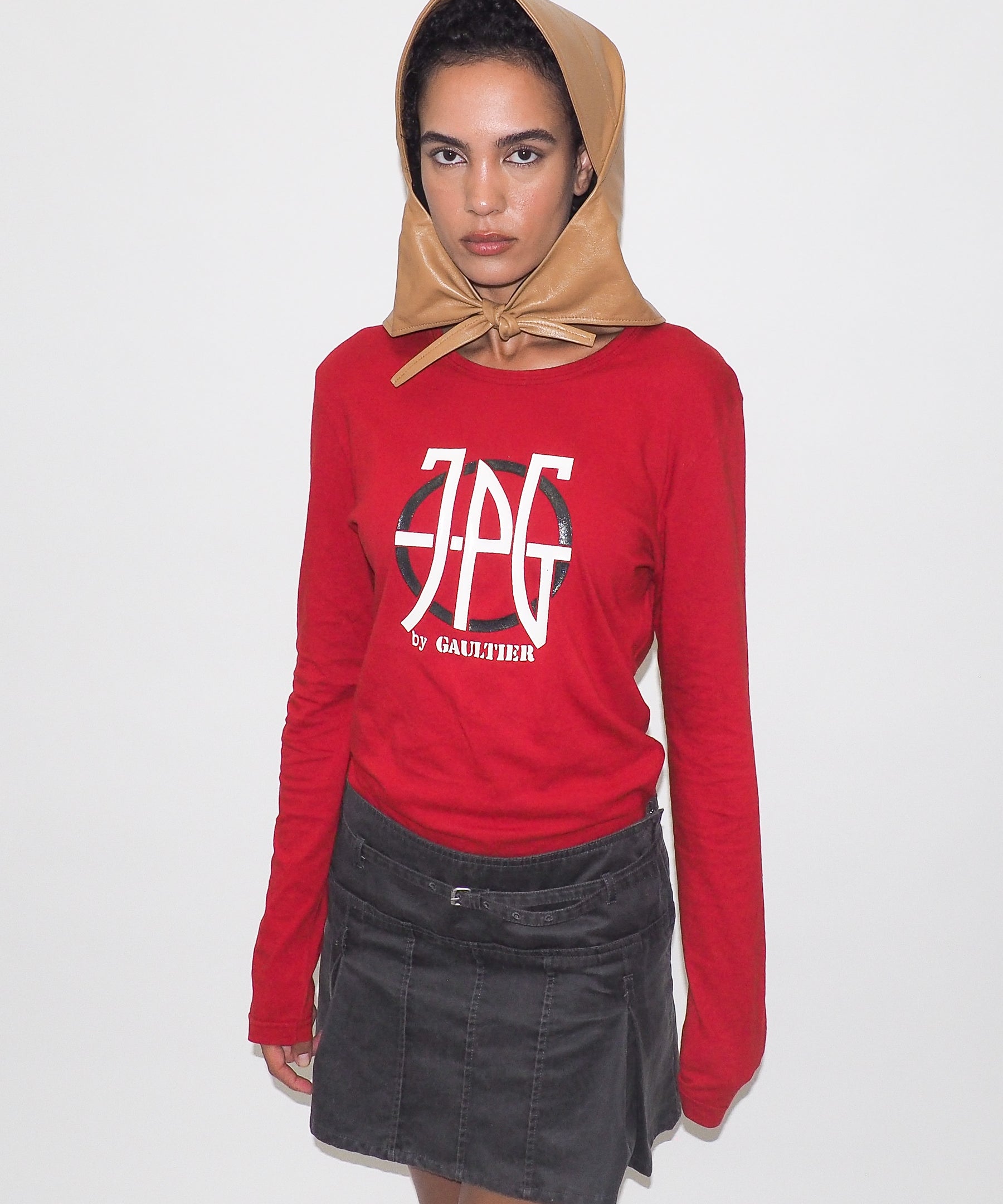 Bonnet in Tan Lambskin - CLYDE