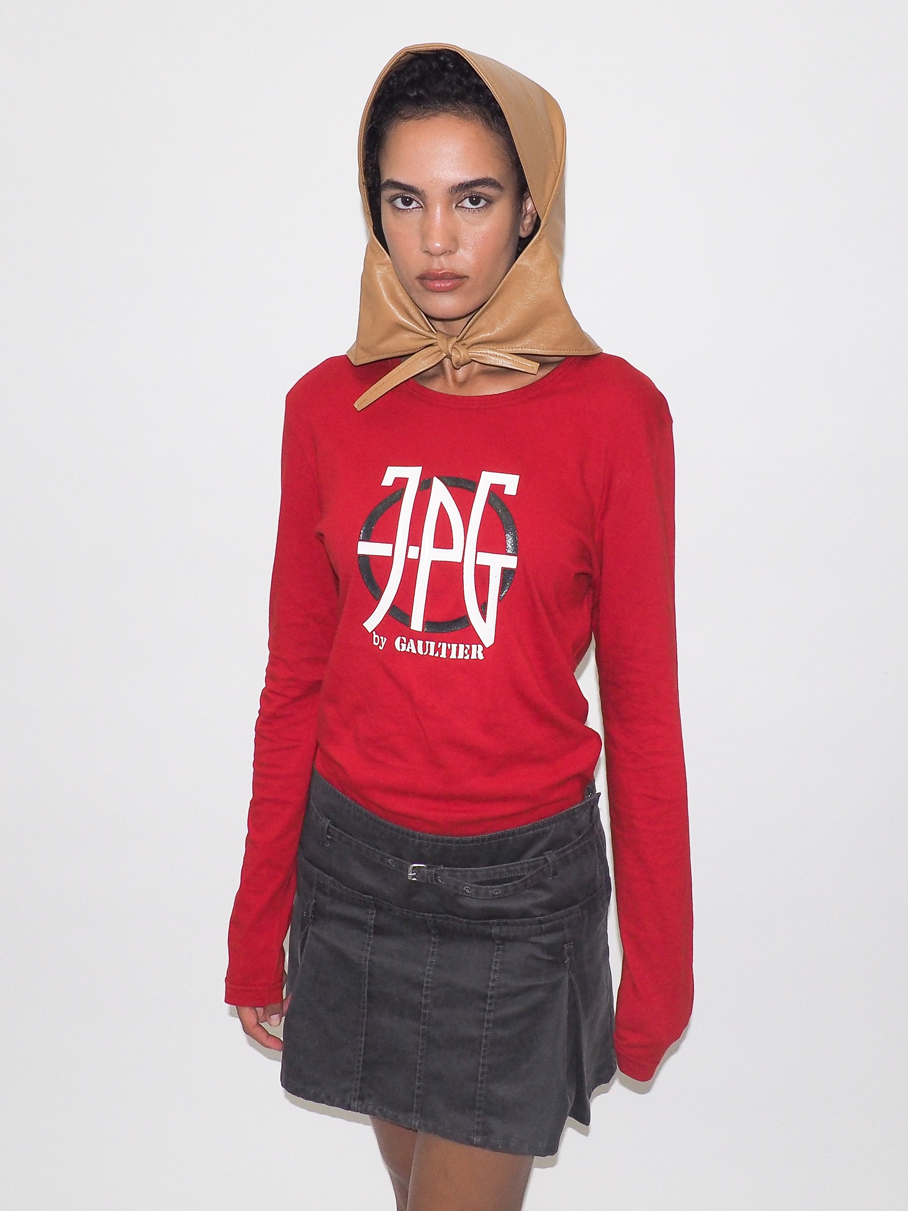 Bonnet in Tan Lambskin - CLYDE