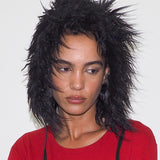 Creature Hat in Black Faux Yak - CLYDE