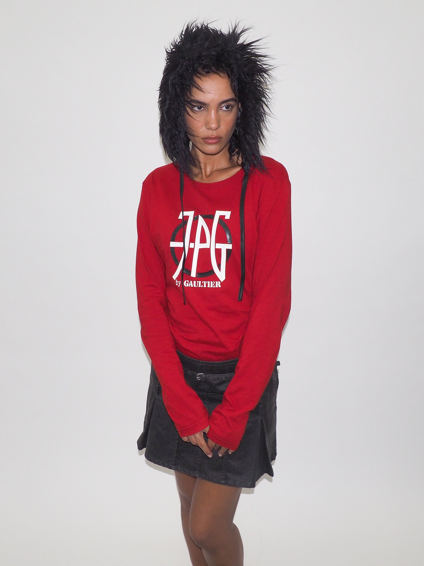 Creature Hat in Black Faux Yak - CLYDE