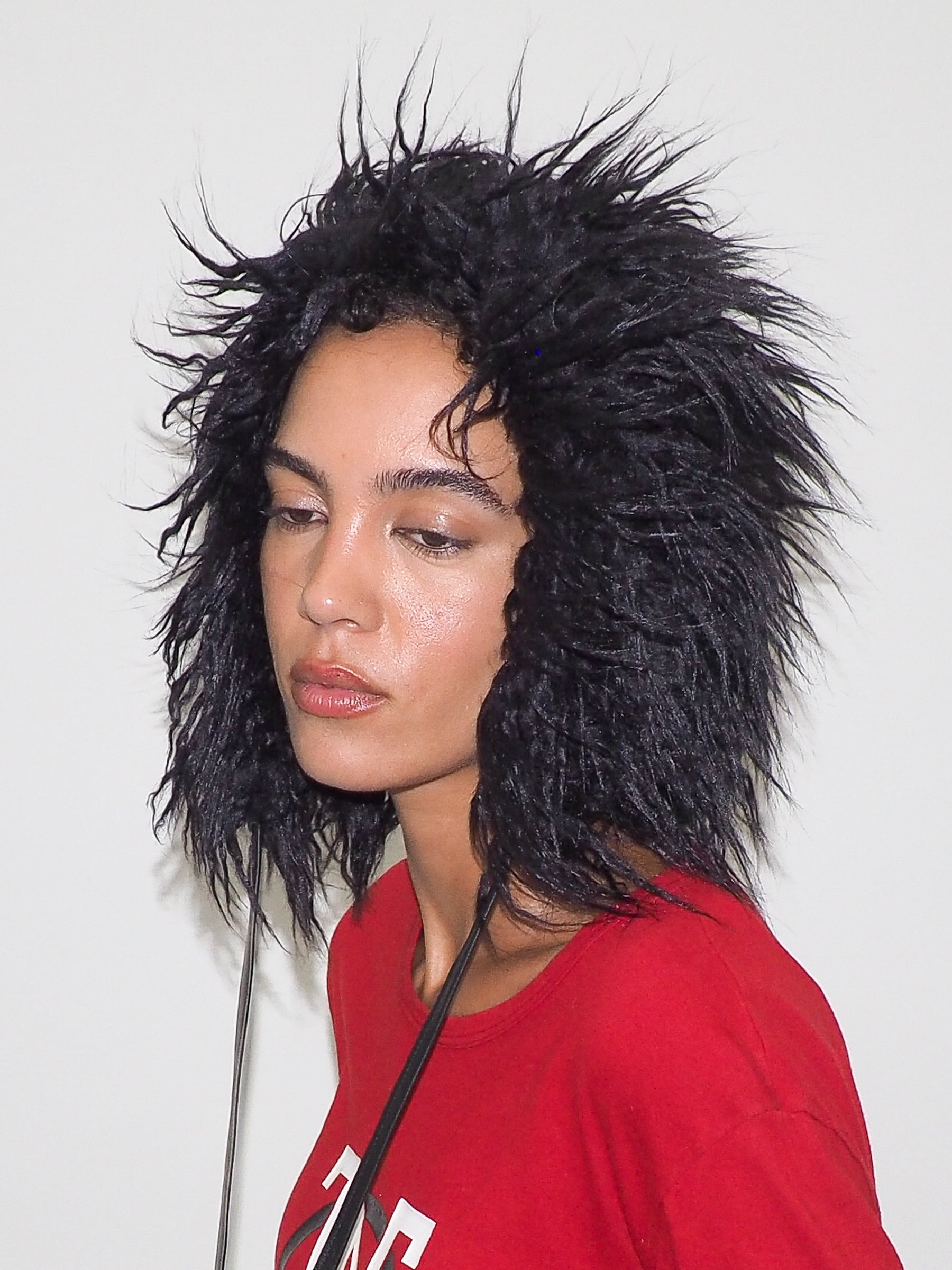 Creature Hat in Black Faux Yak - CLYDE