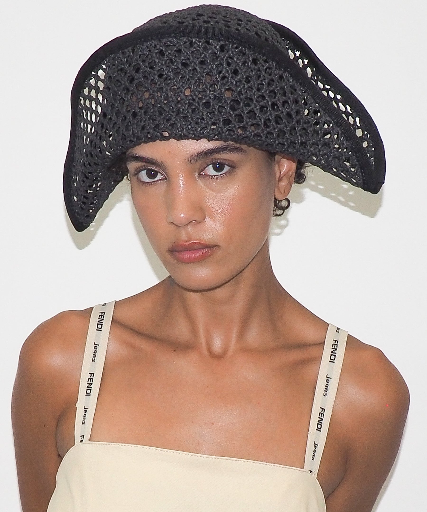Bicorn Hat in Black - CLYDE