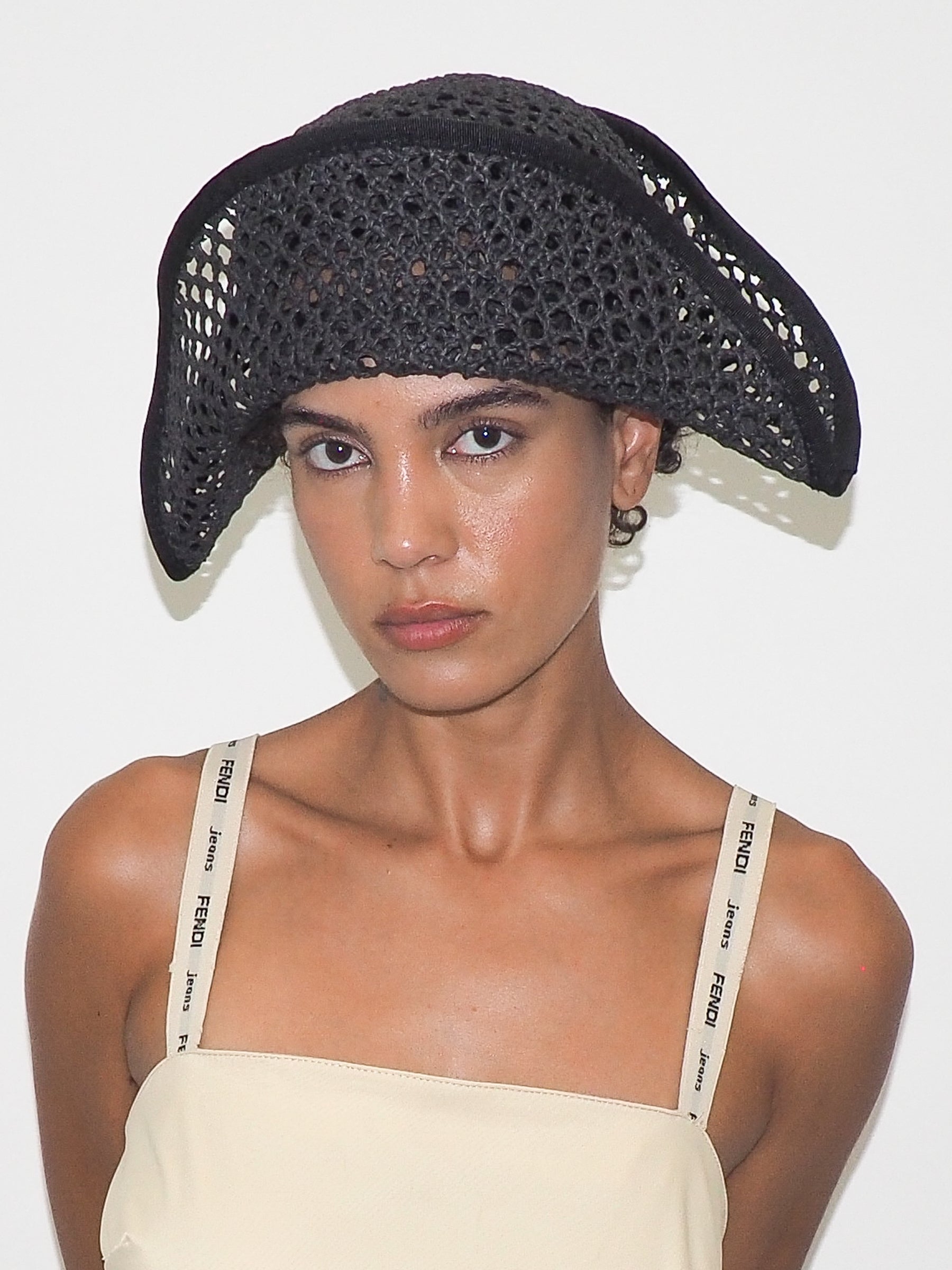Bicorn Hat in Black - CLYDE