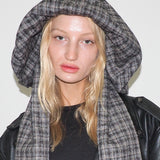 Mala Hat in Grey Check - CLYDE