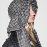 Mala Hat in Grey Check - CLYDE