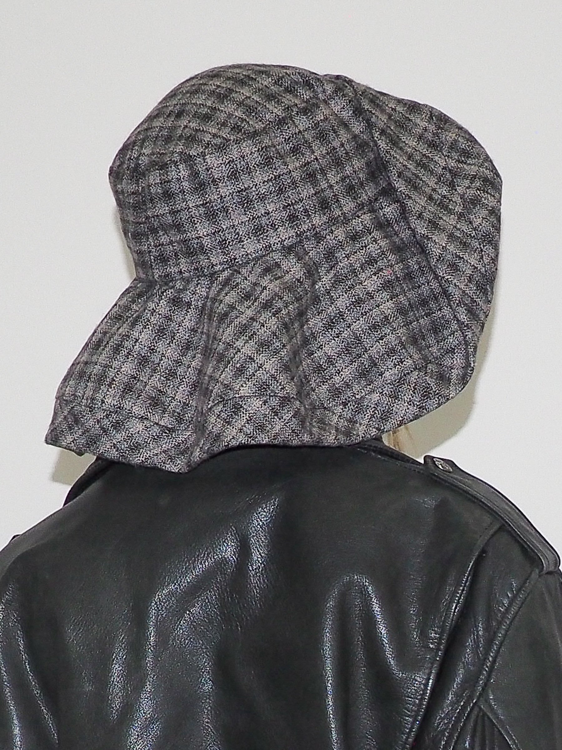 Mala Hat in Grey Check - CLYDE