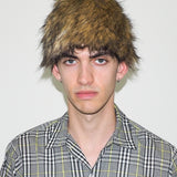 Faux Fur Toque in Tan Fox - CLYDE