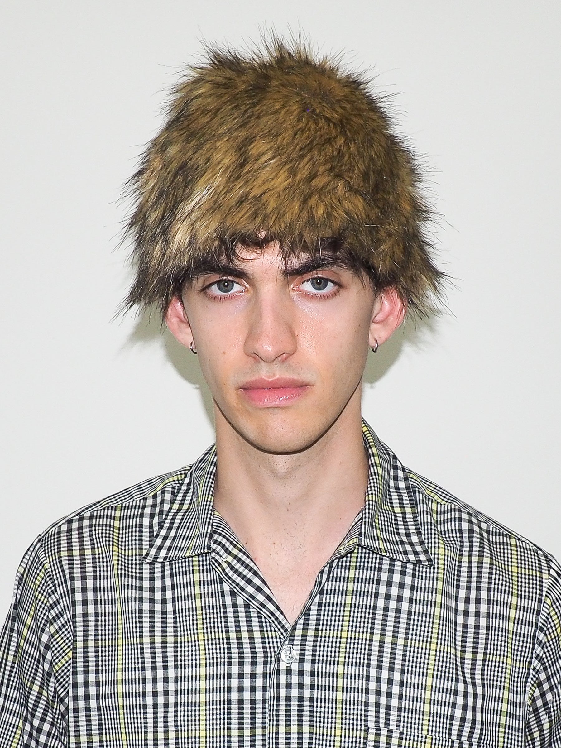 Faux Fur Toque in Tan Fox - CLYDE