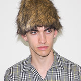Faux Fur Toque in Tan Fox - CLYDE