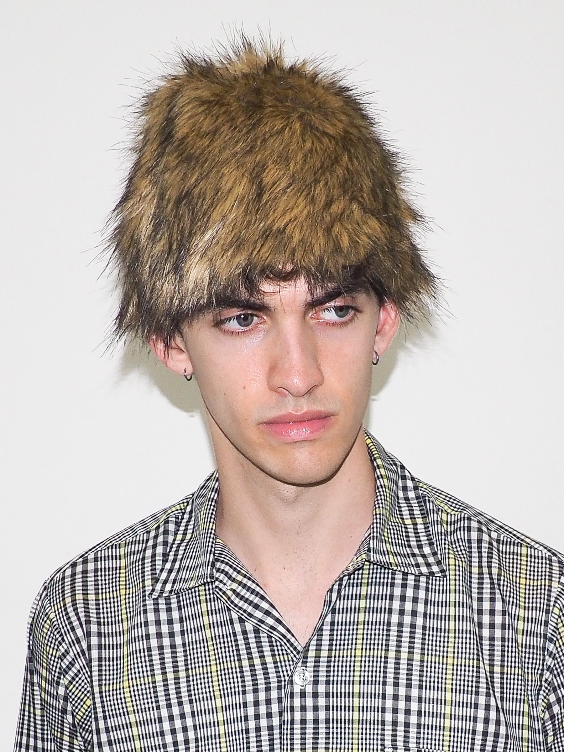 Faux Fur Toque in Tan Fox - CLYDE