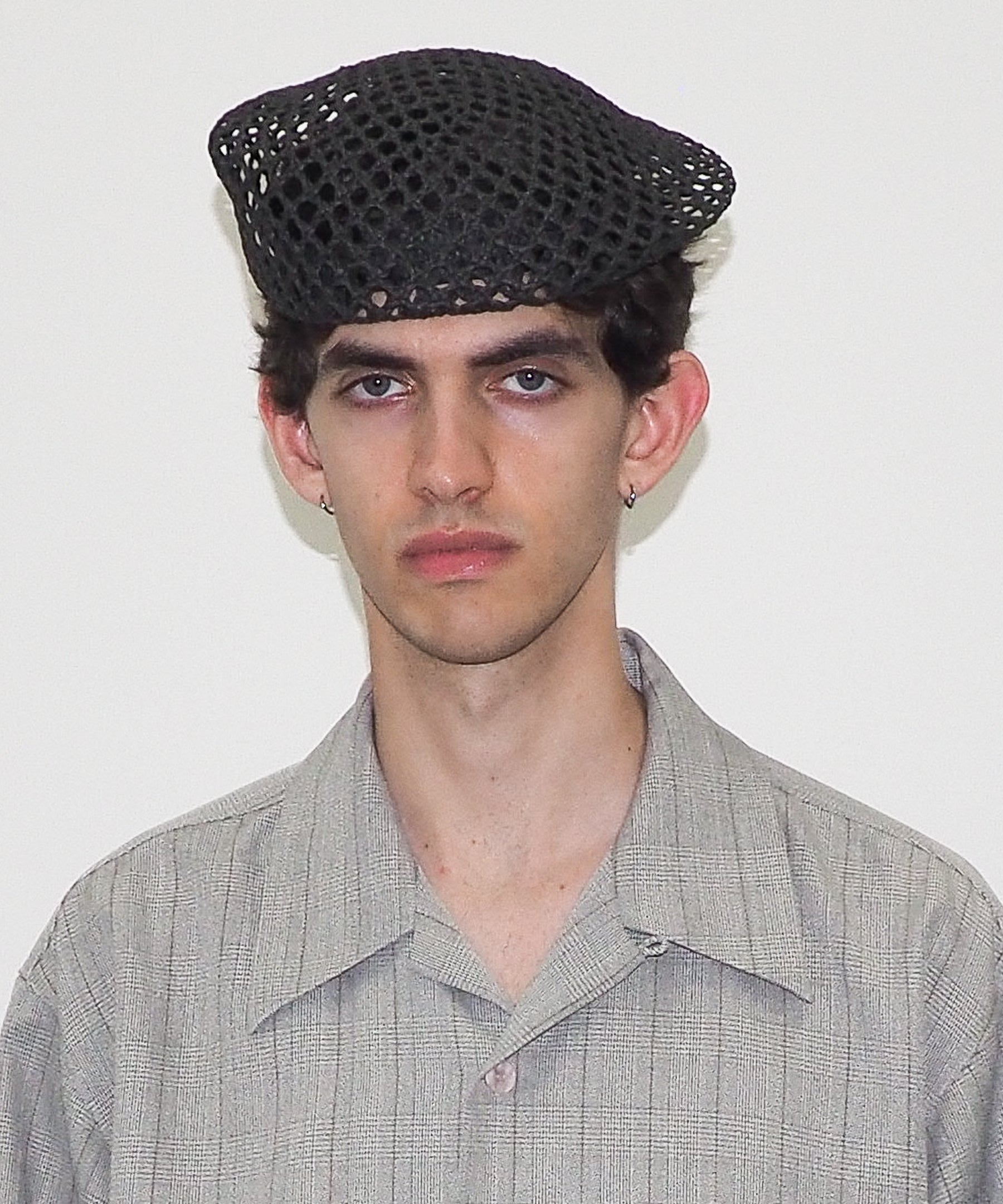 Net Beret in Black - CLYDE