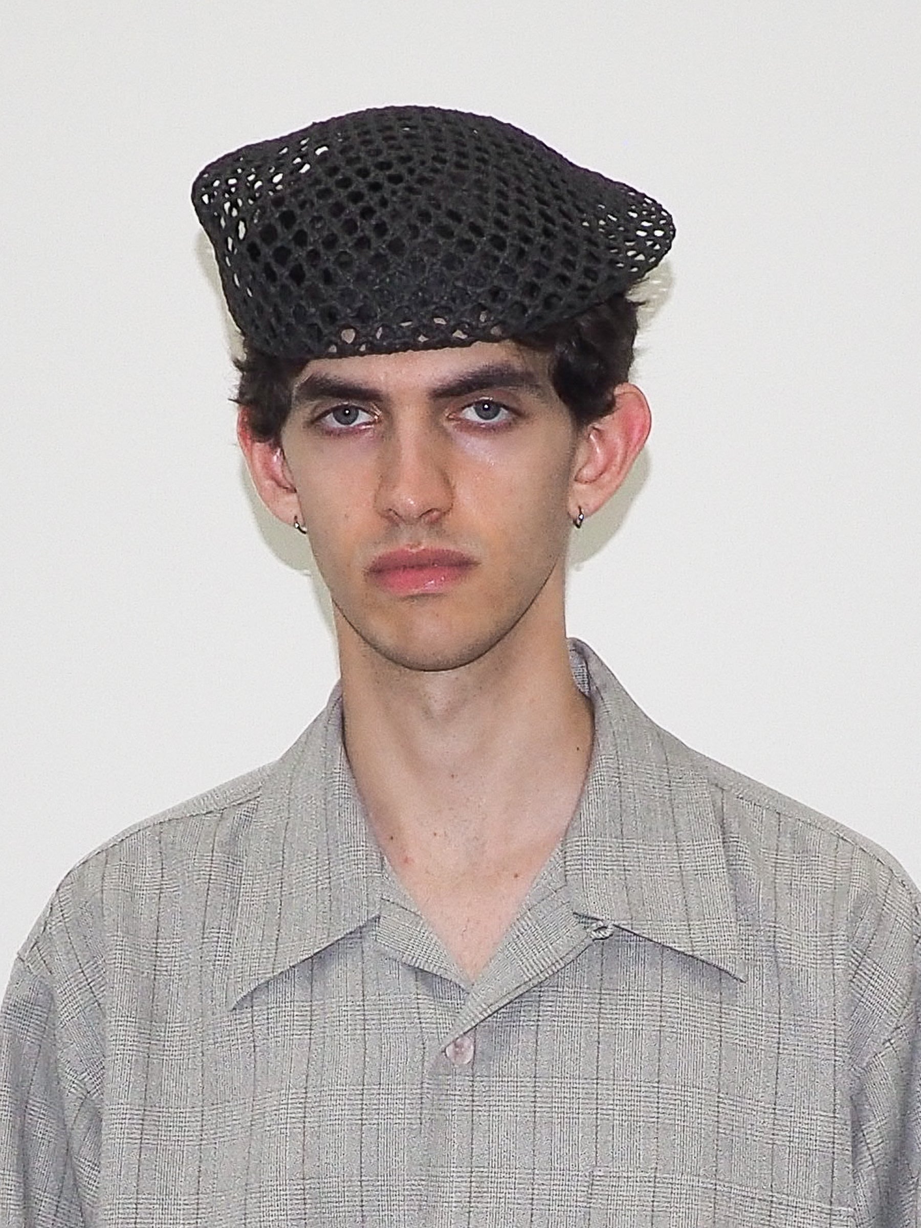 Net Beret in Black - CLYDE