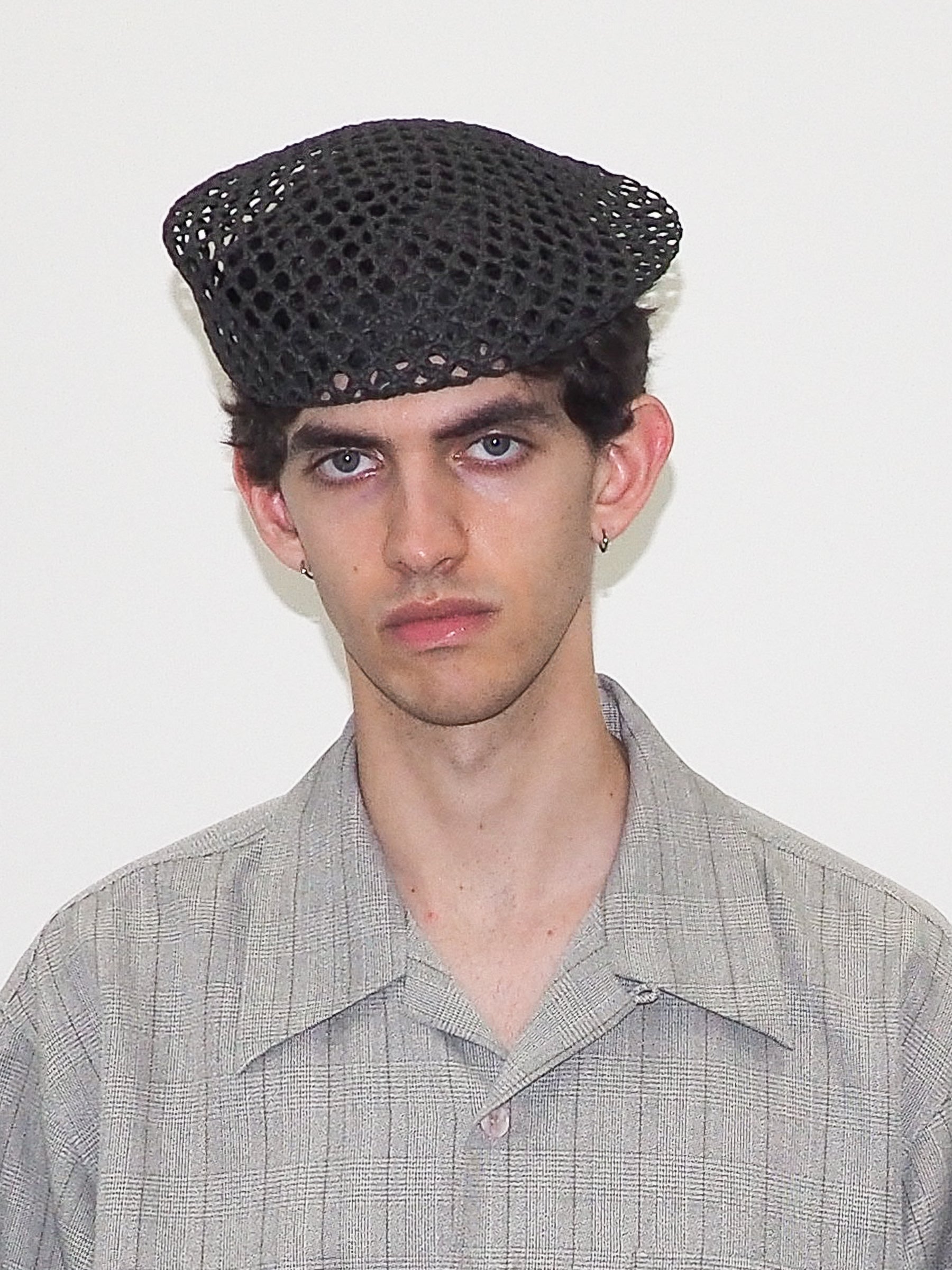 Net Beret in Black - CLYDE