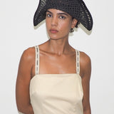 Bicorn Hat in Black - CLYDE