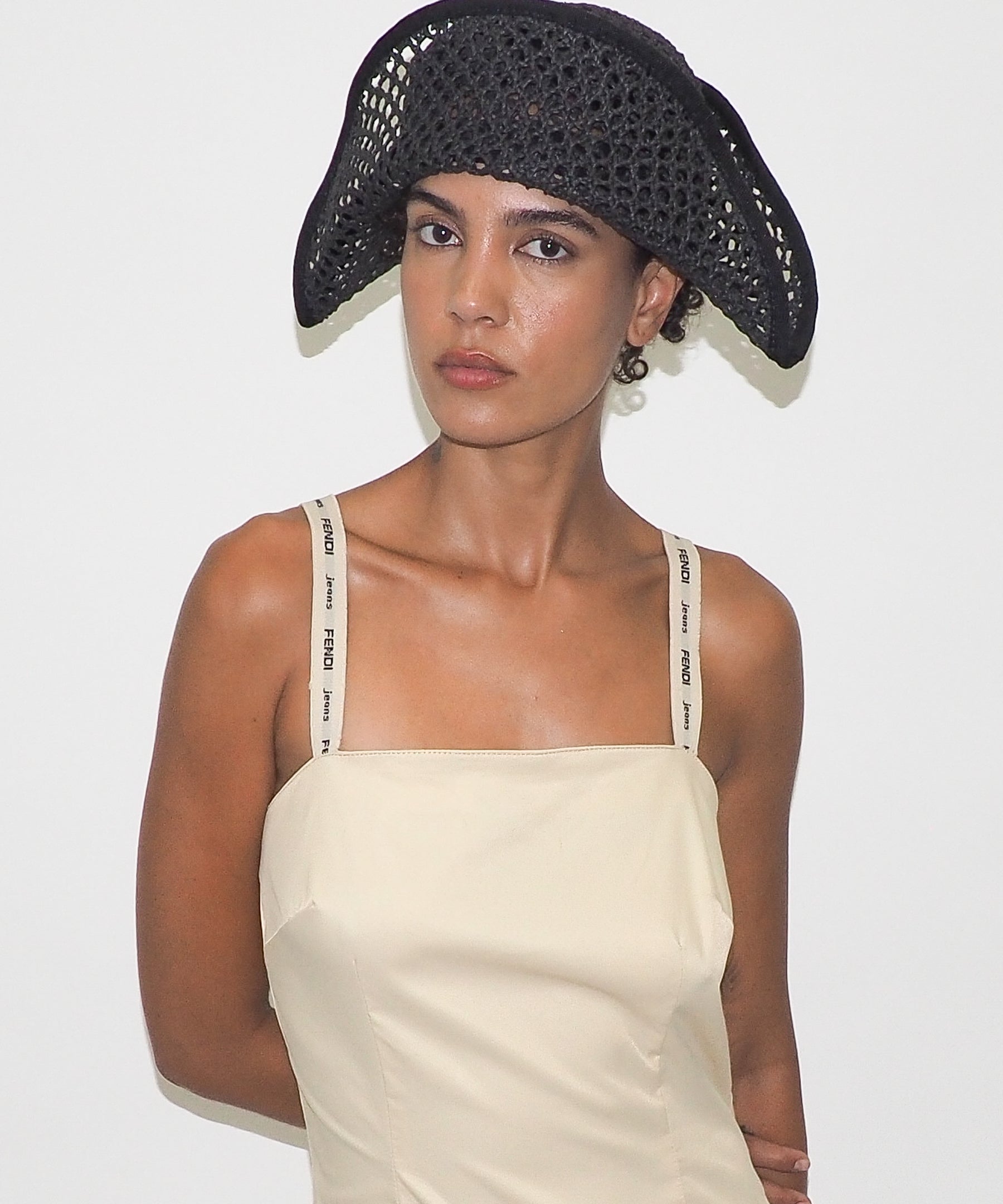 Bicorn Hat in Black - CLYDE
