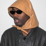Bonnet in Tan Lambskin