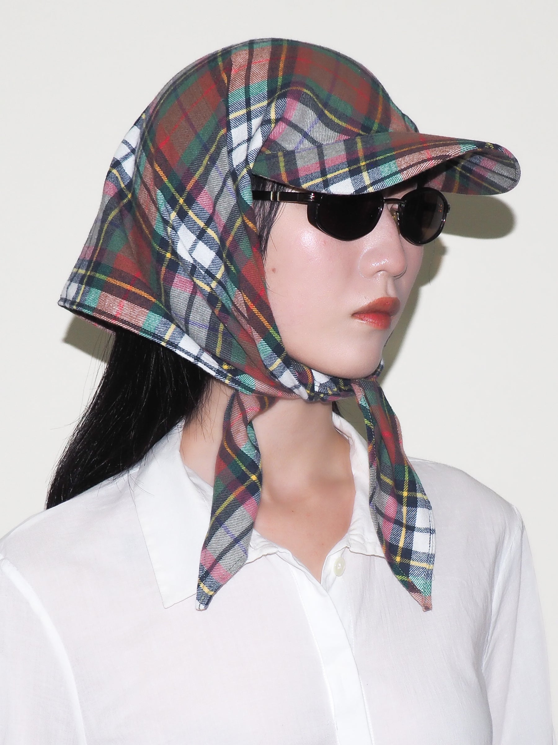 Brim Scarf in Trad Plaid Flannel - CLYDE