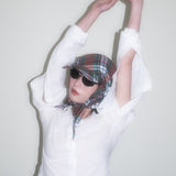 Brim Scarf in Trad Plaid Flannel - CLYDE