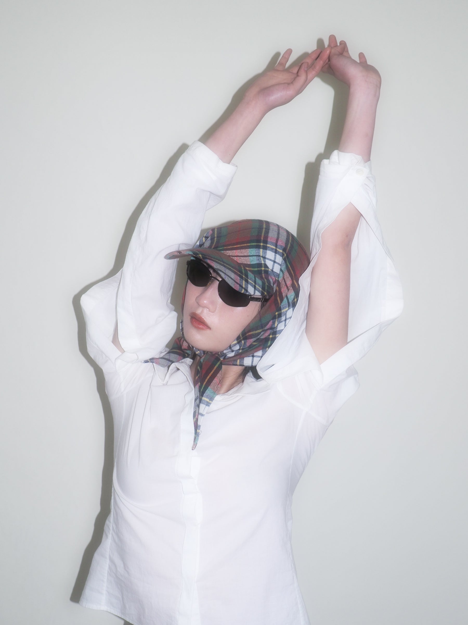 Brim Scarf in Trad Plaid Flannel - CLYDE