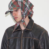 Brim Scarf in Trad Plaid Flannel - CLYDE