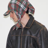 Brim Scarf in Trad Plaid Flannel - CLYDE