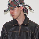 Brim Scarf in Trad Plaid Flannel - CLYDE