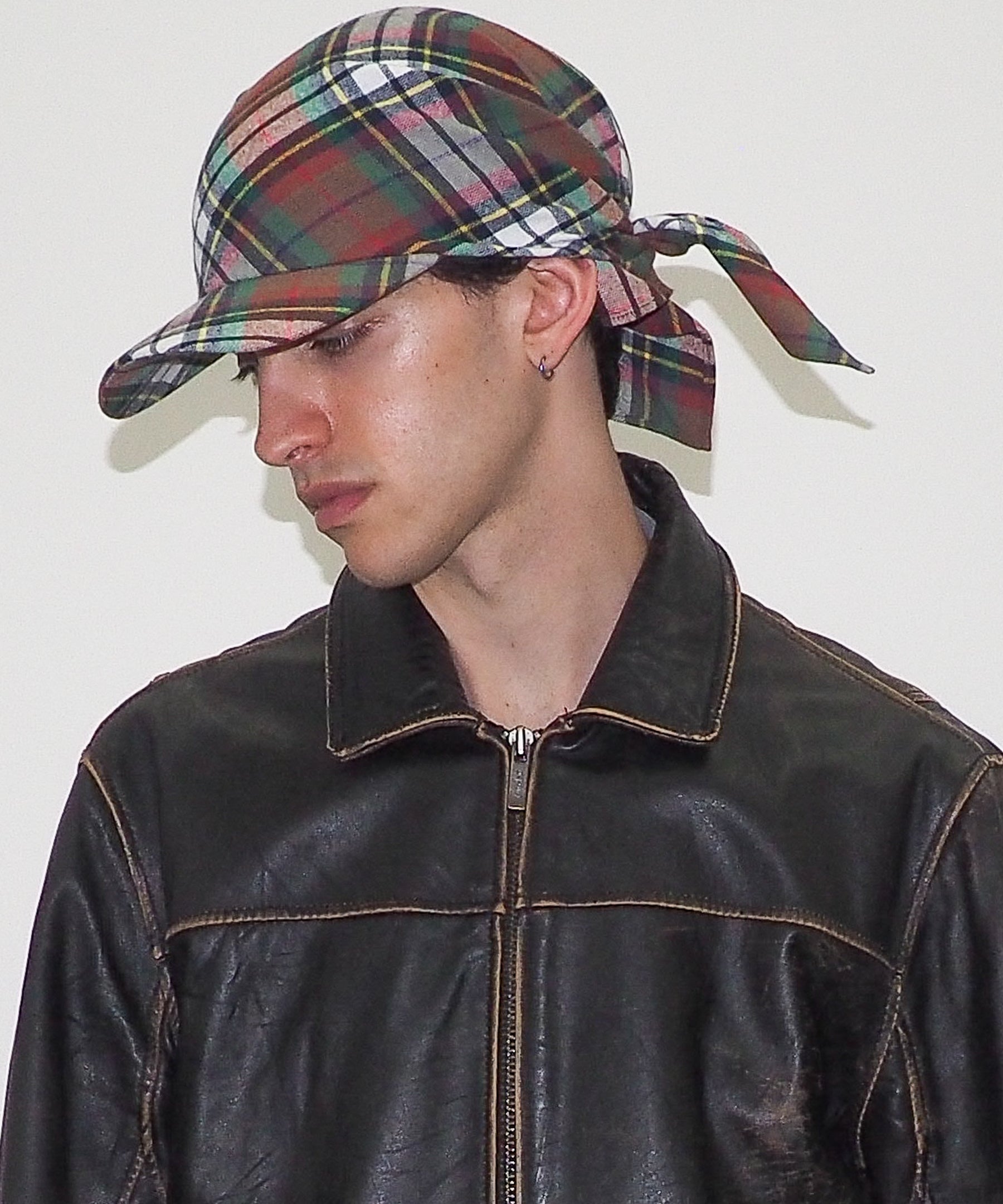 Brim Scarf in Trad Plaid Flannel - CLYDE