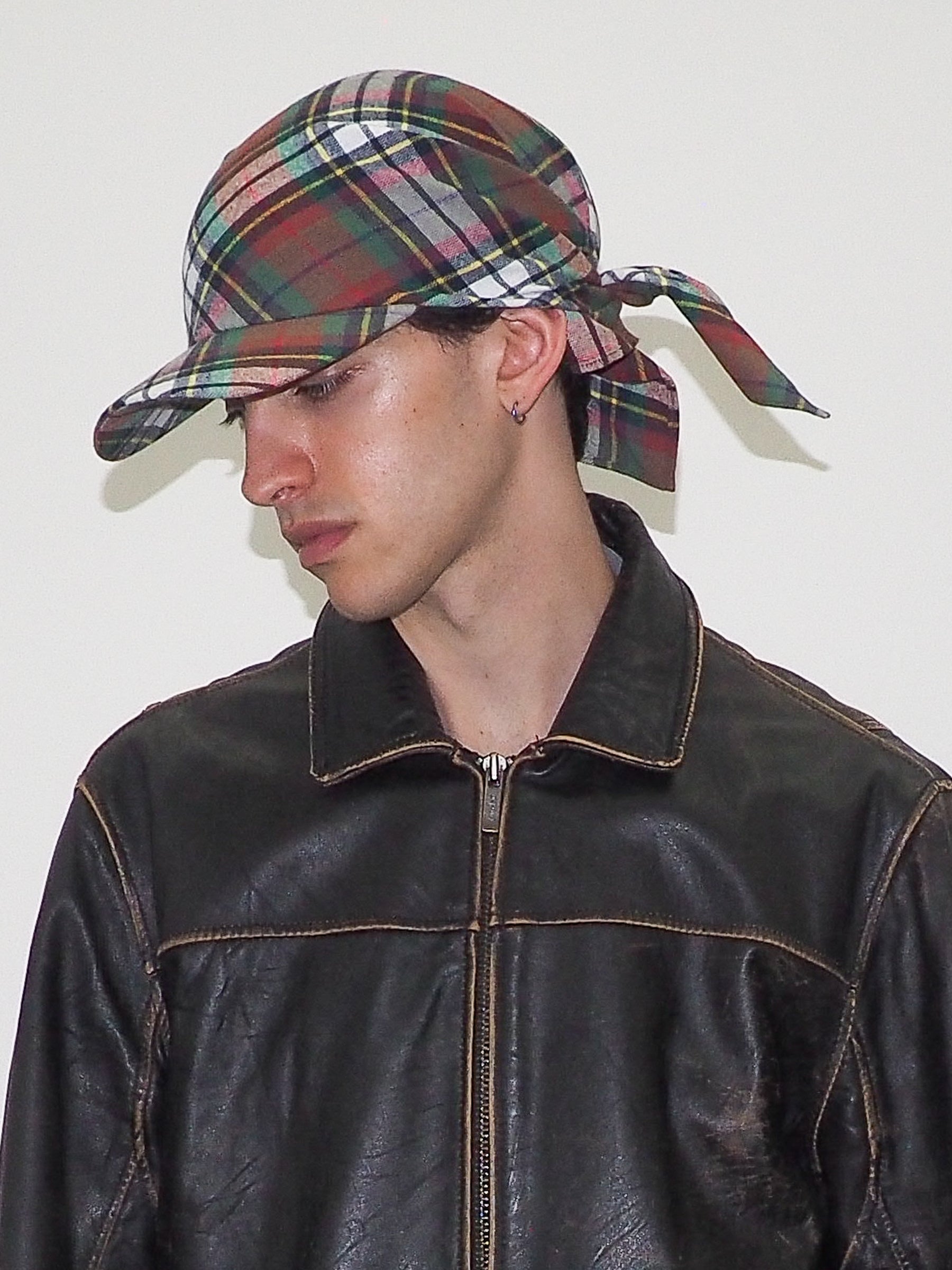 Brim Scarf in Trad Plaid Flannel - CLYDE