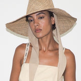 Caro Hat w. Neck Shade in Seagrass - CLYDE