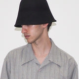 Crown Hat in Black Wool - CLYDE